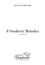 8 STUDIETTI MELODICI for solo violin